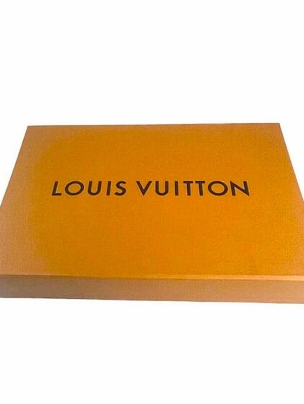 Louis Vuitton Orange Branded Gift Box - 12 X 8 X 2 Inches In Great Condition